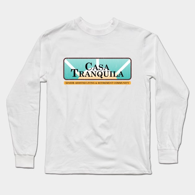 CASA TRANQUILA Long Sleeve T-Shirt by trev4000